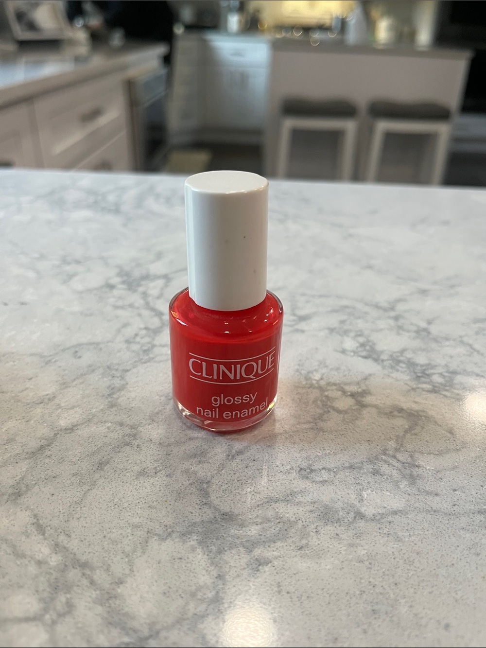 CLINIQUE GLOSSY NAIL ENAMEL-Snap Dragon-HTF-NEW